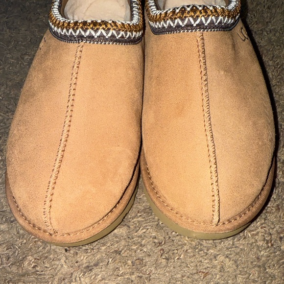 UGG Chestnut Suede Slip-Ons - Picture 6 of 10